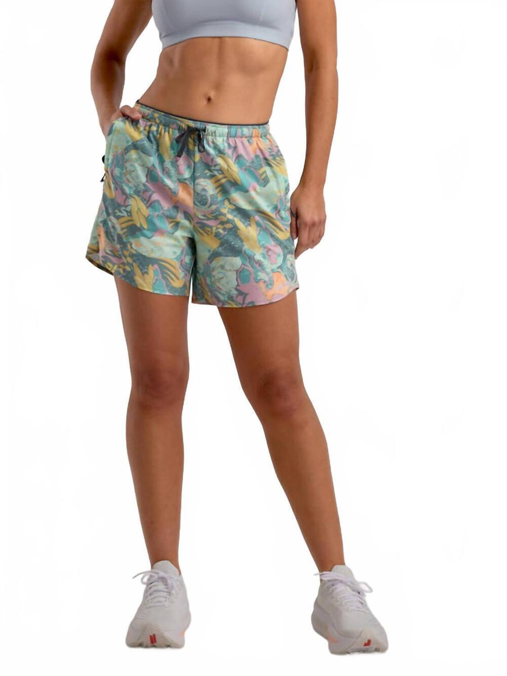 NEW PATAGONIA multi trail shorts in moon tripper blue sage